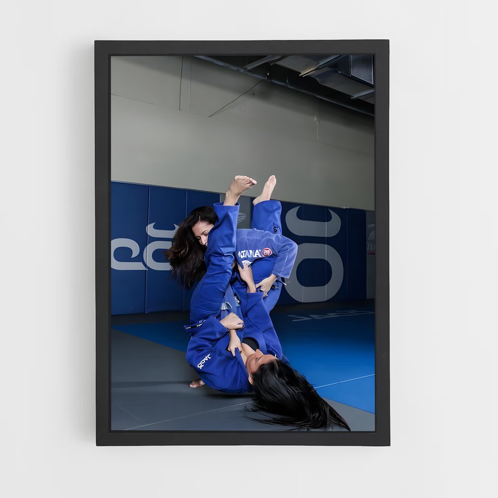 Poster Kick Off – affiche Jiu-jitsu brésilien (vue 2)